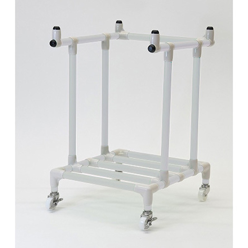 90L用 クリームグレー ゴミカート シングルタイプ 1台 矢崎化工 【通販モノタロウ】