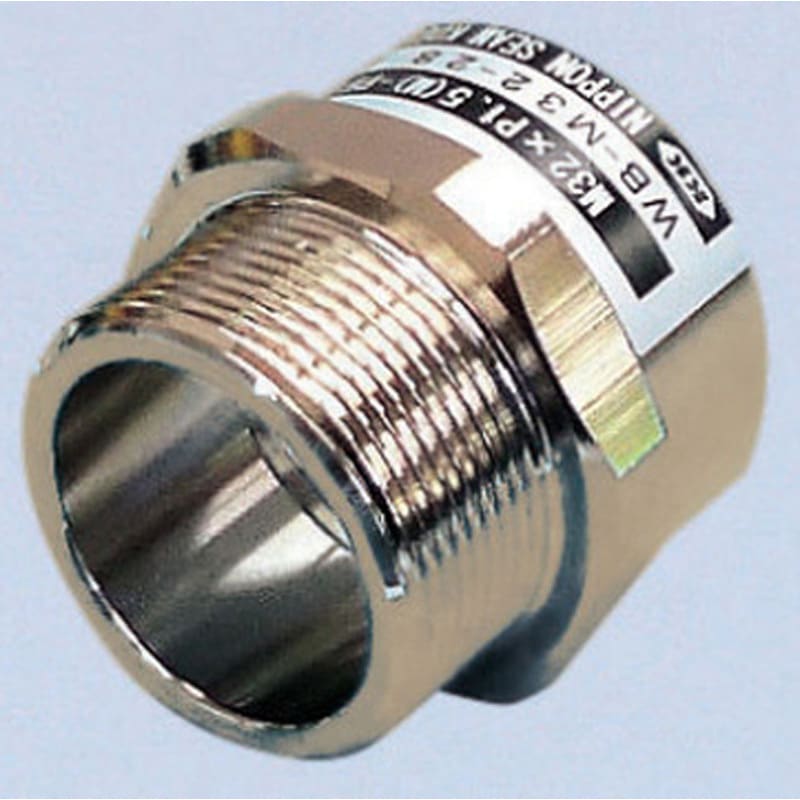 WB-M16-16 Mネジ変換アダプタ 日本シーム工業 全長36mm 1個 WB-M16-16
