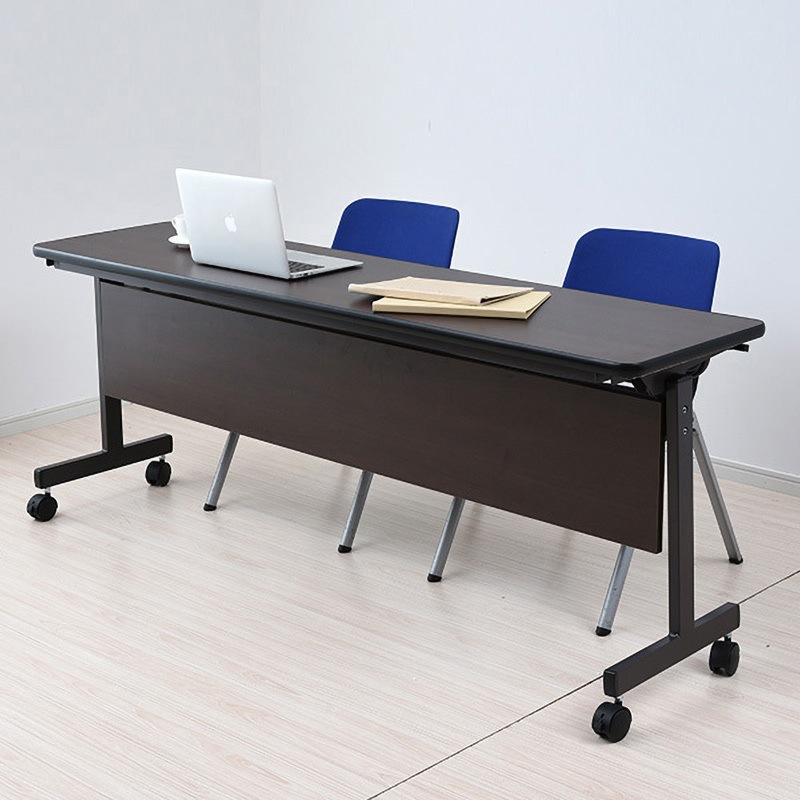 YMM-180(DBR) 会議テーブル用 幕板 幅180cmタイプ 1枚 YAMAZEN(山善