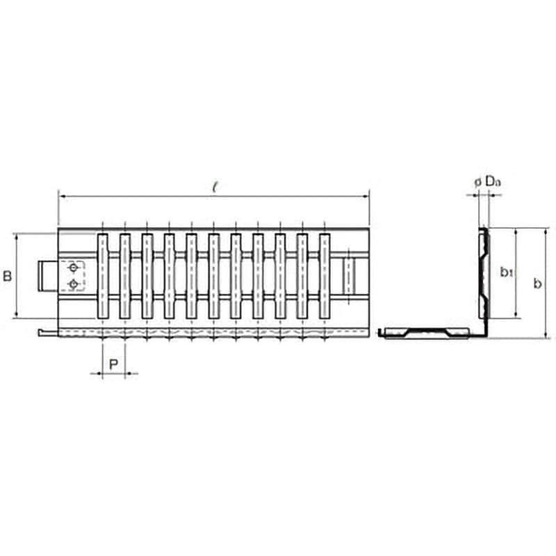 FTW5050+250L フラットローラー(FT/FTW形) 1個 THK 【通販サイトMonotaRO】