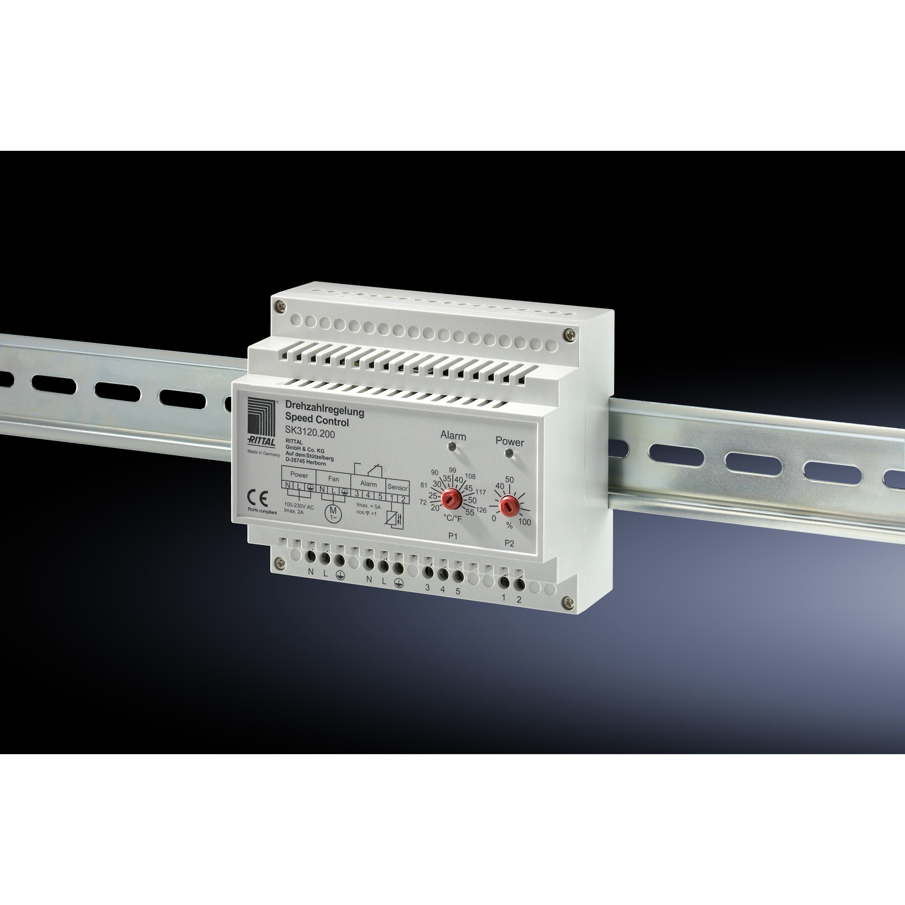 3120200 フィルターファン用アクセサリー 回転速度コントローラー 1個 リタール 【通販モノタロウ】