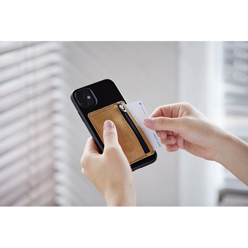 おまとめ買い6点 まとめ買い）キングジム スマホにつける小さな財布 ウォレカ