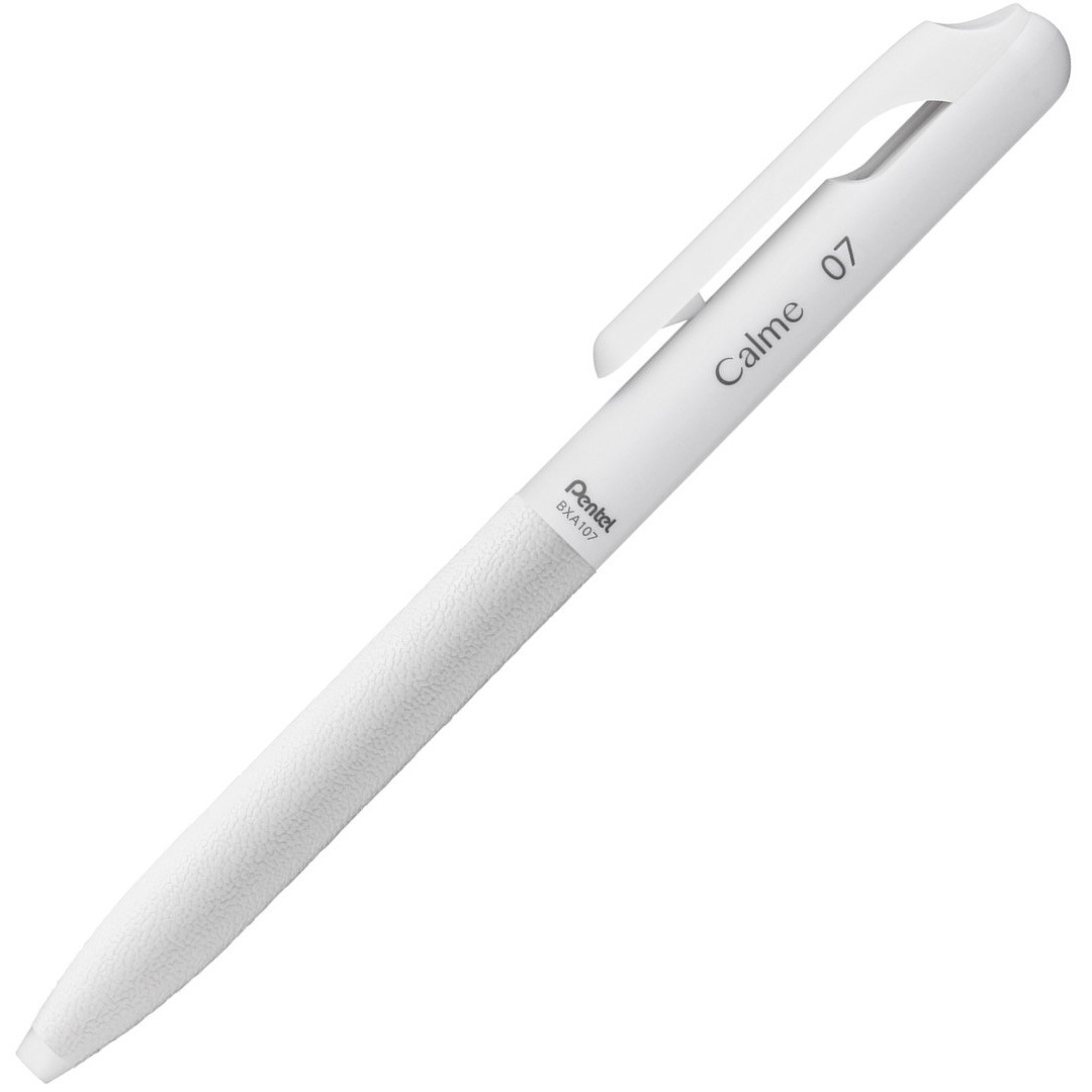 BXA107W-A Calme 単色 ぺんてる ノック式 1本入 インク色:黒 先端
