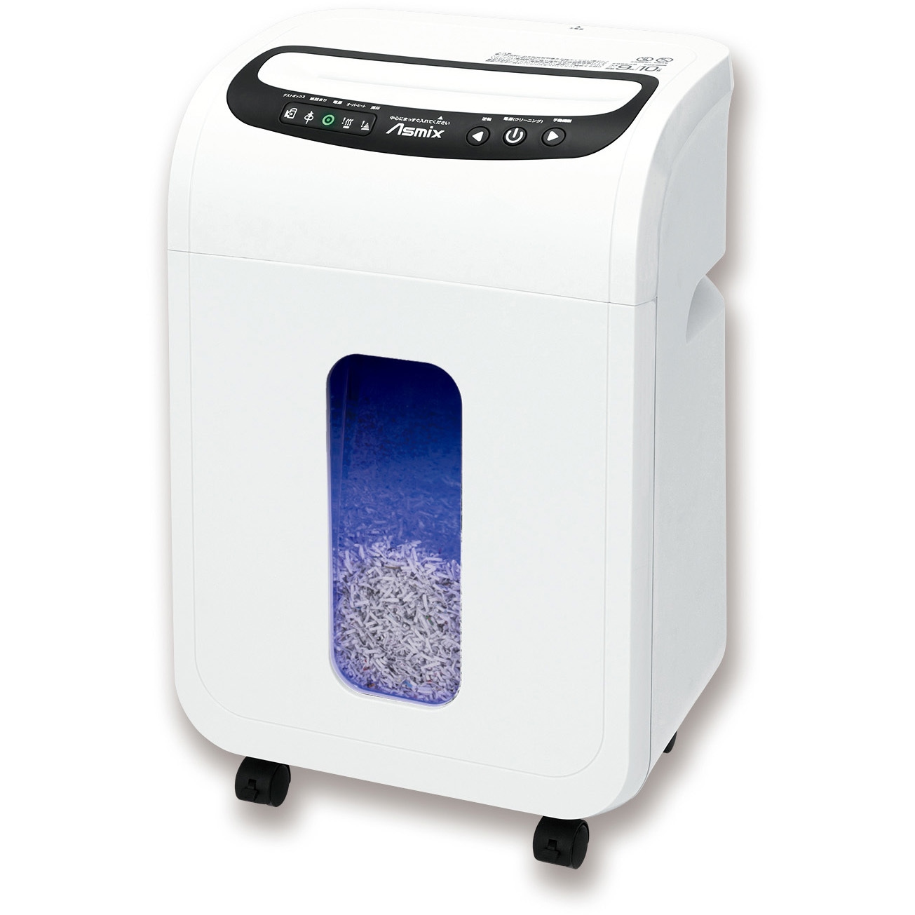 S66M マイクロカットシュレッダー Asmix(アスカ) ダストボックス容量20(A4/約360枚)L 幅340mm奥行230mm高さ520mm最大投入幅311mm  S66M