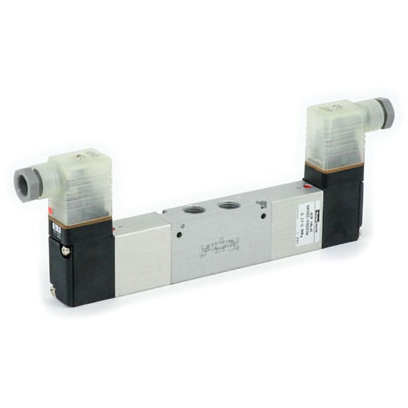 SR552-CN22DW 小型電磁弁(SR552-C) TAIYO 3位置クローズドセンタ 種類5ポート 接続口径:直接ねじ配管形/Rc1/4