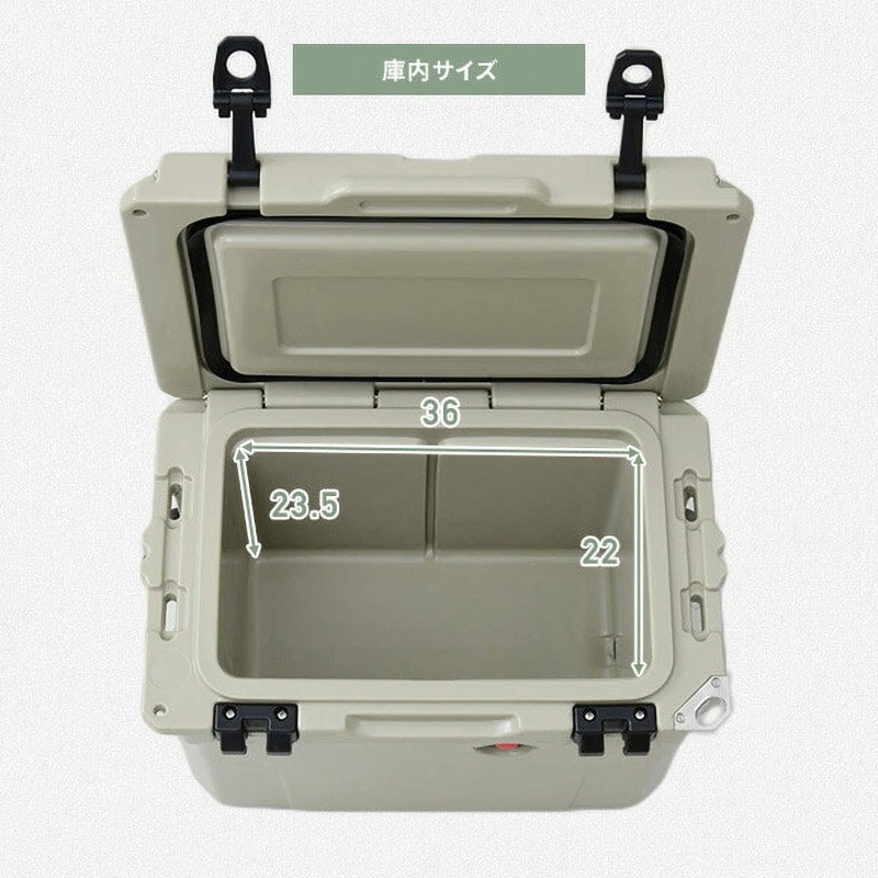 PCB-18.9(KH) プレミアムクーラーボックス YAMAZEN(山善) 容量18.9L