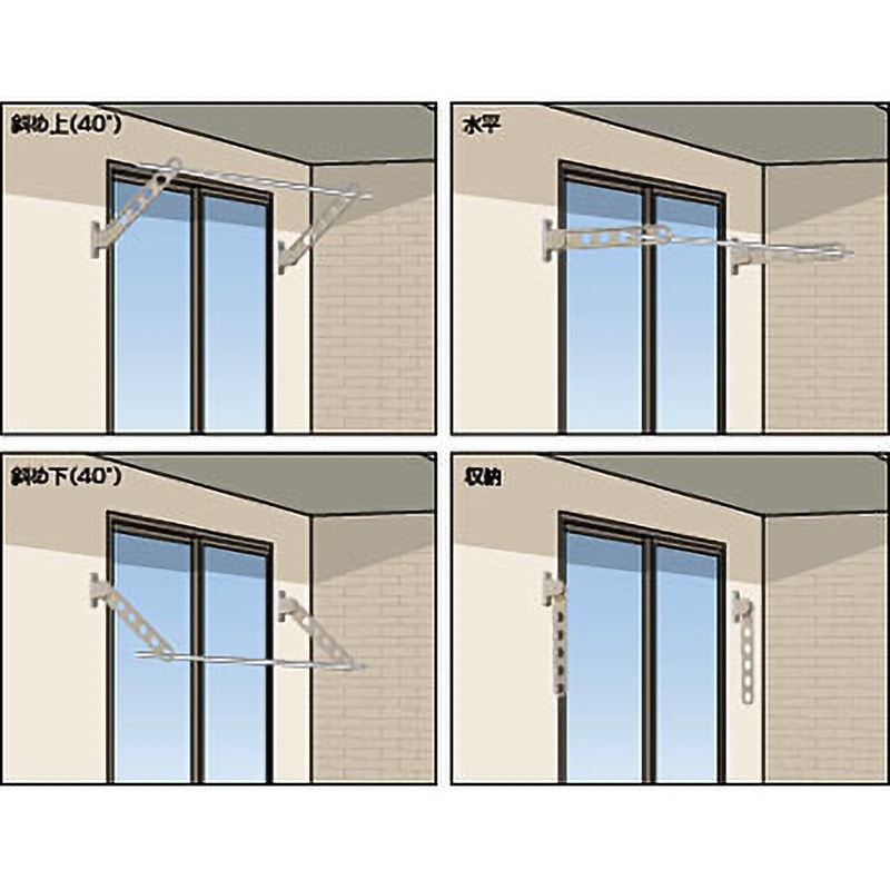 HK-75-BL 窓壁用ホスクリーン スタンダードタイプ GIKEN(川口技研) 壁