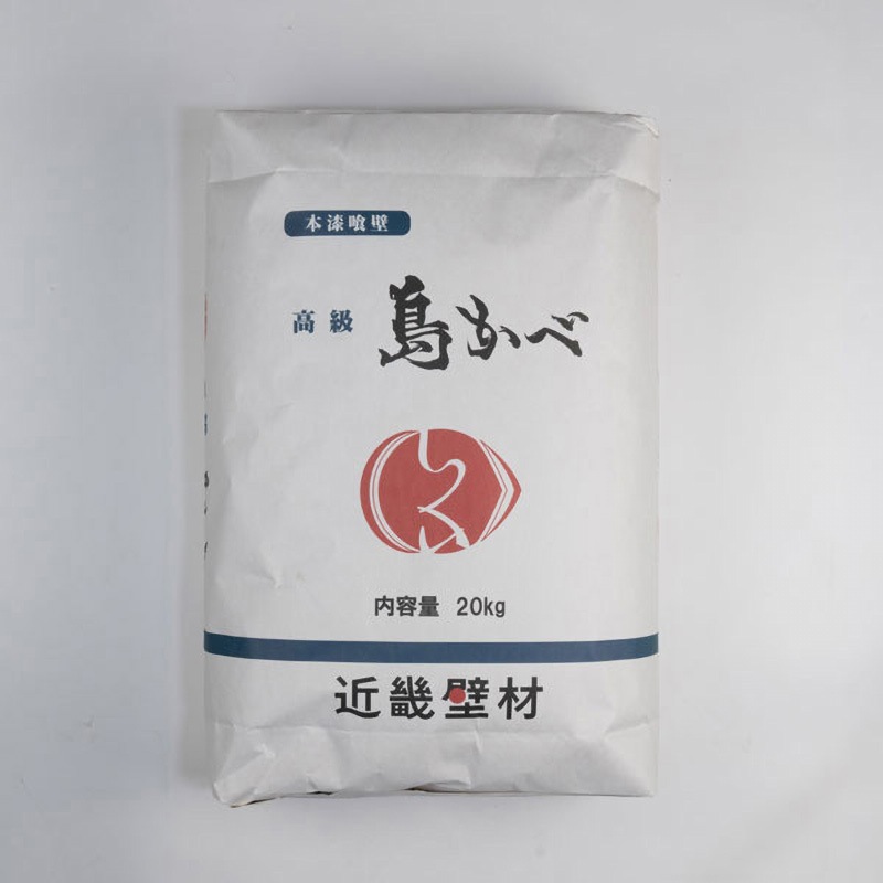 SH-18-100192 内装用純白しっくい 高級島かべ ホームテイスト 消石灰・炭酸カルシウム 施工面積20m<sup>2</sup>