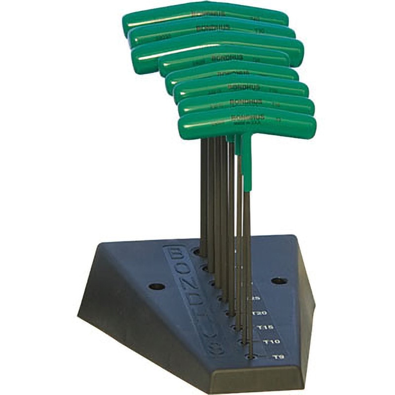 TTHX8 T-ハンドル・スターレンチセット 1セット(8本組) BONDHUS 【通販モノタロウ】