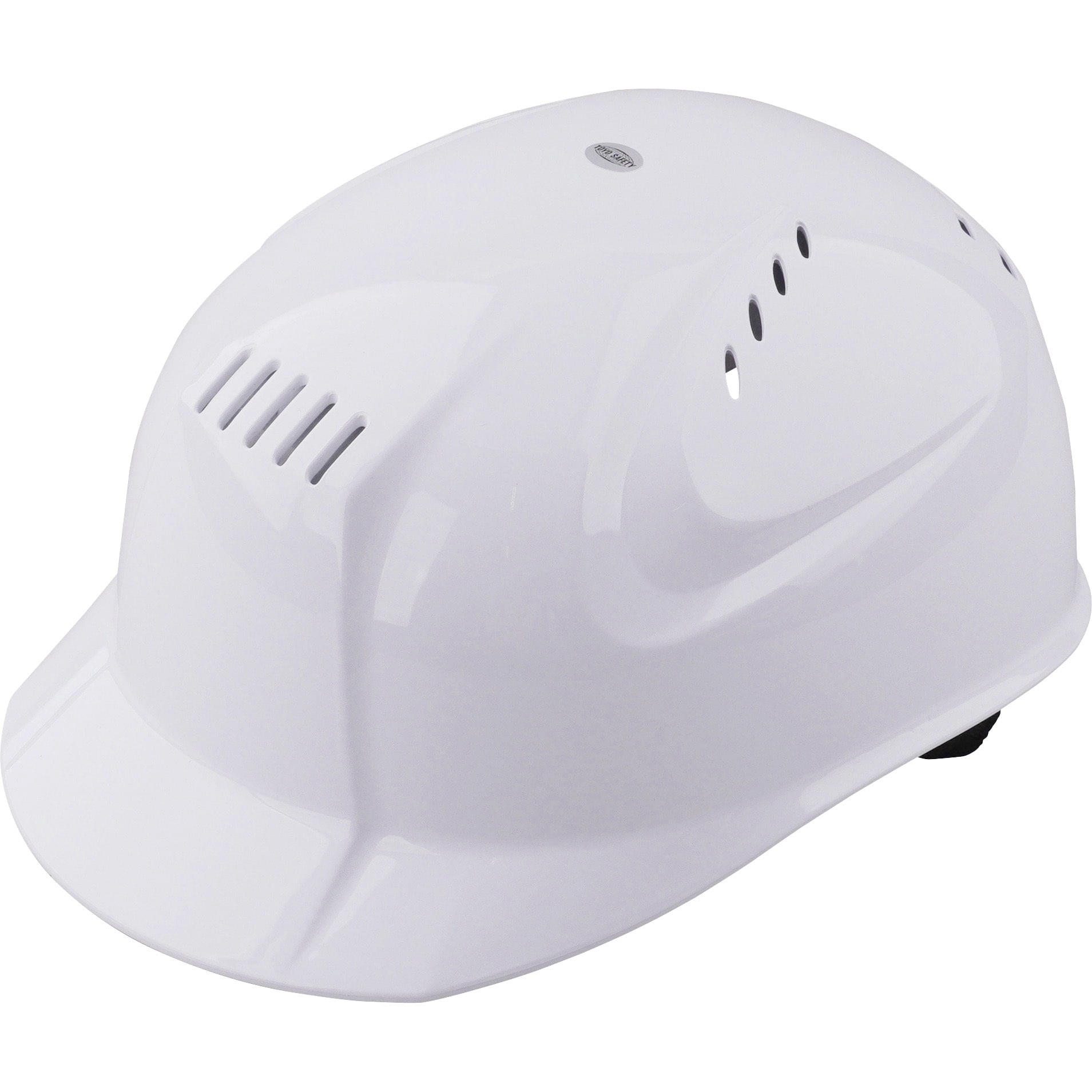 トーヨーセフティーヘルメット ヴェンティー4　厚生労働省保護帽検定合格品　頭部保護用品 396F-S 白 5個（直送品） - 3