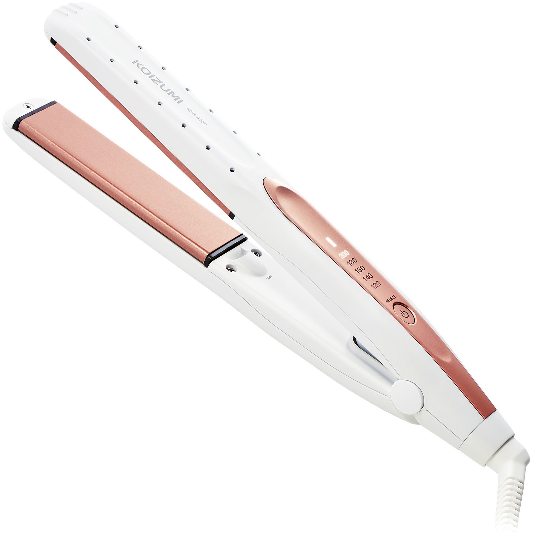 KHS8230W マイナスイオン・ストレートヘアアイロン 1個 コイズミ(小泉