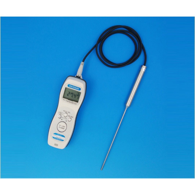 ADS-100-HQ-150-VC(検査成績書付) 0.01高精度デジタル標準温度計 安藤計器製工所 校正証明書付 測定範囲-99.99～400℃ 45,487円