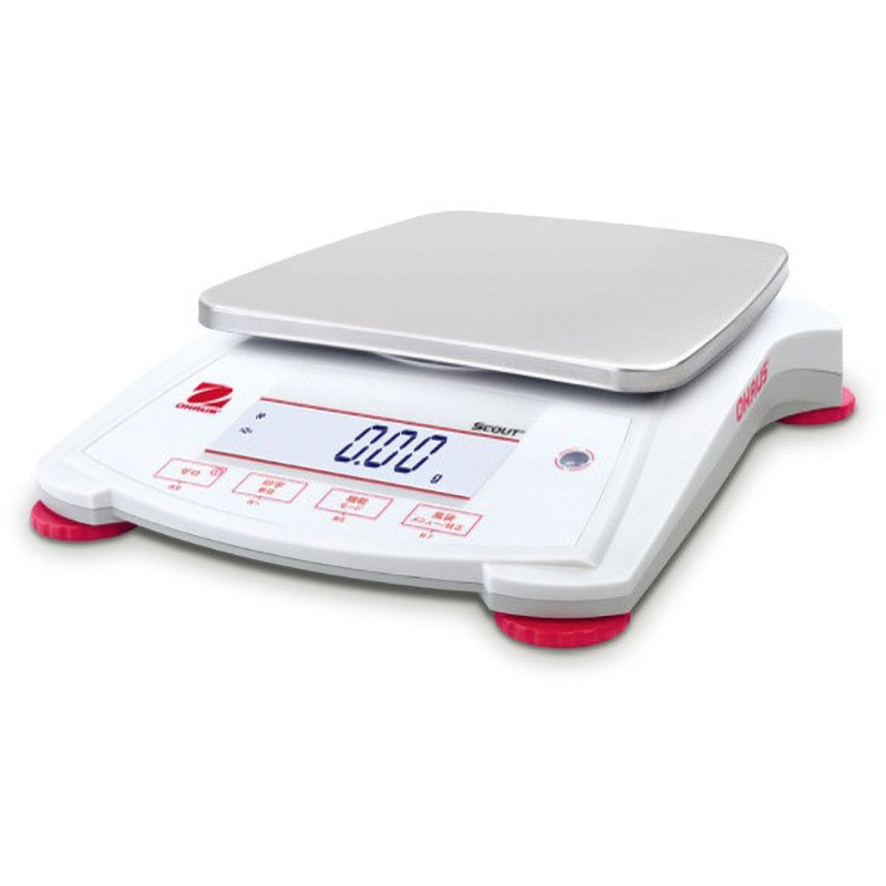 SPX8200JP(校正証明書付) ポータブル電子天秤 校正証明書付 SPXシリーズ オーハウス デジタル 直線性±1g ひょう量8200g