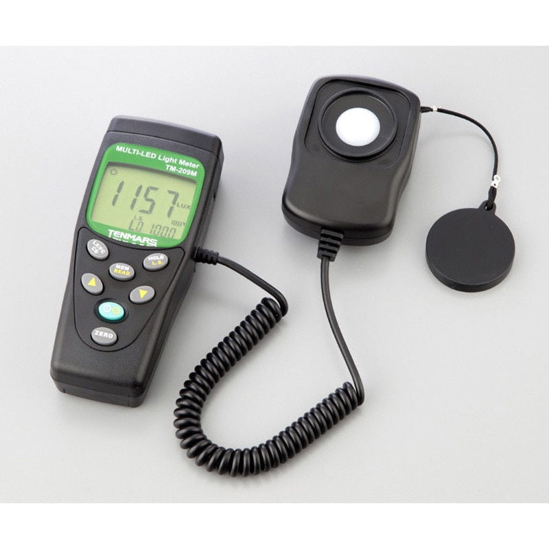 TM-209M(JCSS校正証明書付) 照度計 JCSS校正証明書付 1台 Tenmars 【通販モノタロウ】