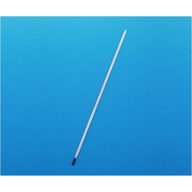 1-NM-S23-VC(検査成績書付) 水銀ゼロ棒状標準温度計 検査成績書付 1-NM-Sシリーズ 安藤計器製工所 目盛0.2℃ 設置方式:浸没100mm 校正証明書付 温度範囲100～150℃ 全長400mm