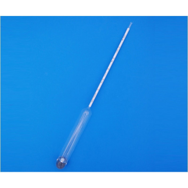 L19-05-JCSS 大形19本組標準比重計 JCSS校正証明書付 安藤計器製工所 全長300mm
