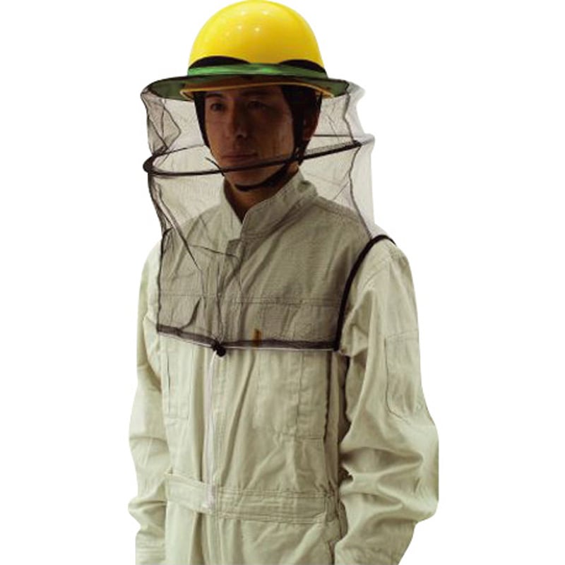 No.91DX ヘルメット取付式防蜂ネット トーヨーセーフティ(旧:東洋物産