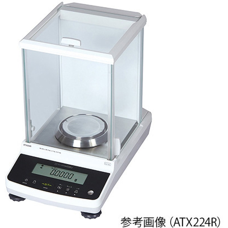 ATX224R(校正証明書付) 分析天秤 AT-R 校正分銅内蔵 校正証明書付 ATXシリーズ 1個 島津製作所 【通販モノタロウ】