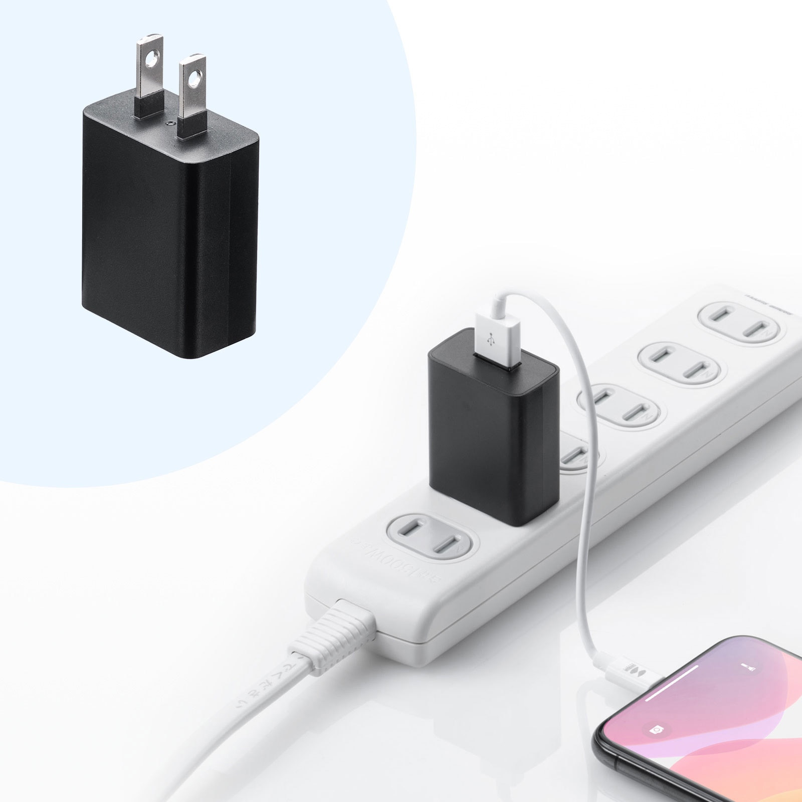 Usb 充電器 ZD-ACDCPD8665BK.jpg