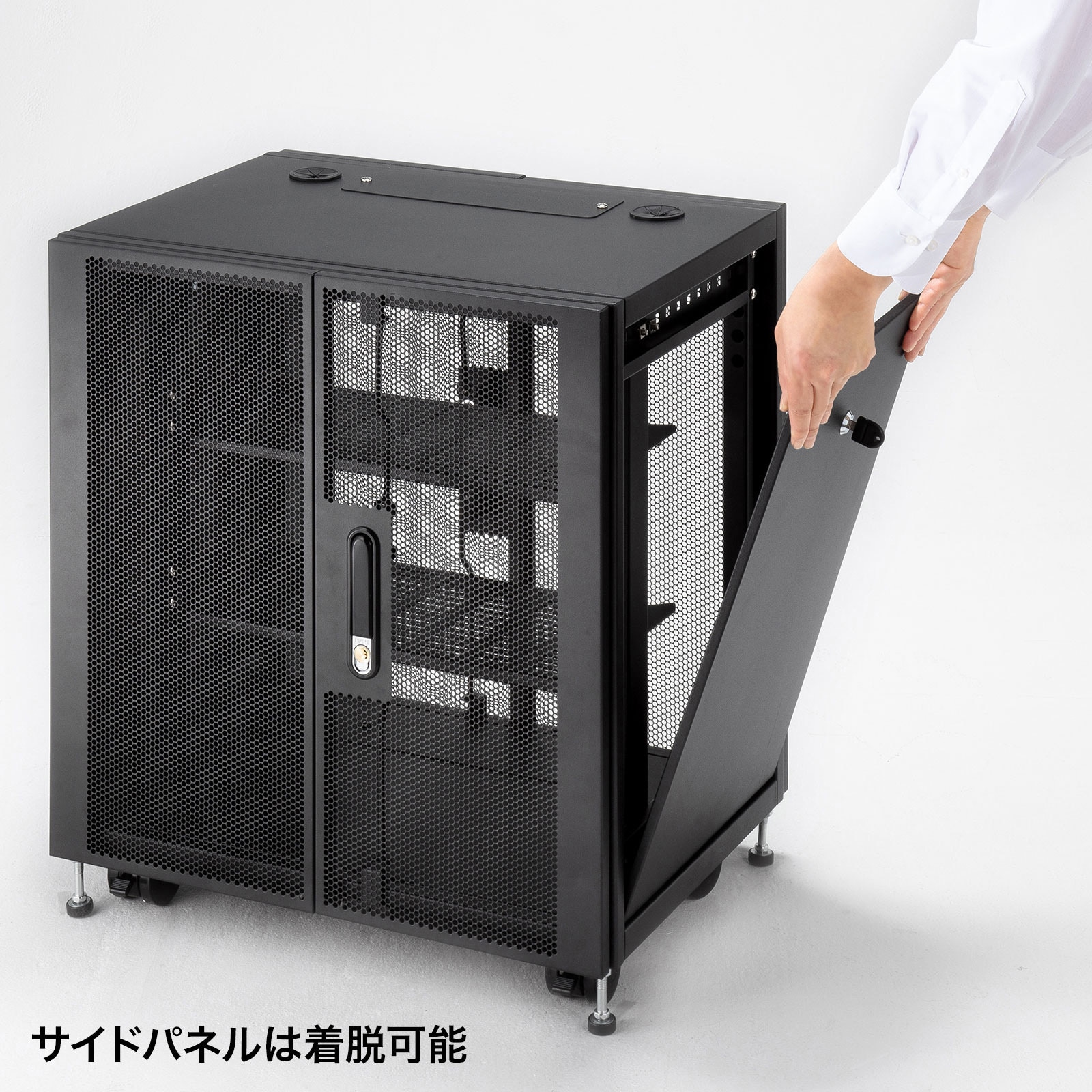 CP-SVCBOX4BK 19インチサーバーボックス サンワサプライ 1台 CP