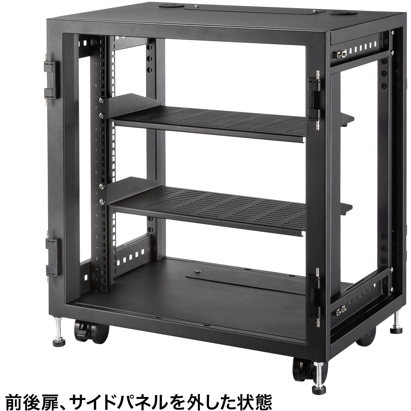 CP-SVCBOX4BK 19インチサーバーボックス サンワサプライ 1台 CP