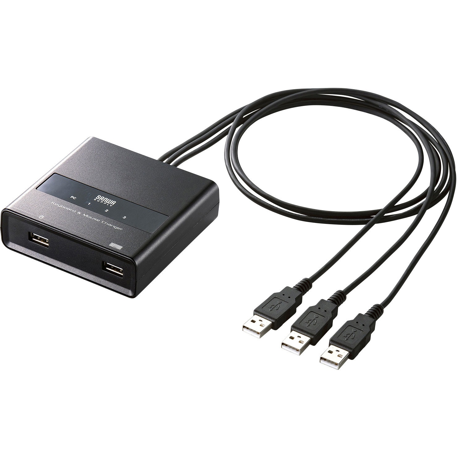 SW-KM3UU パソコン自動切替器 1個 サンワサプライ 【通販モノタロウ】