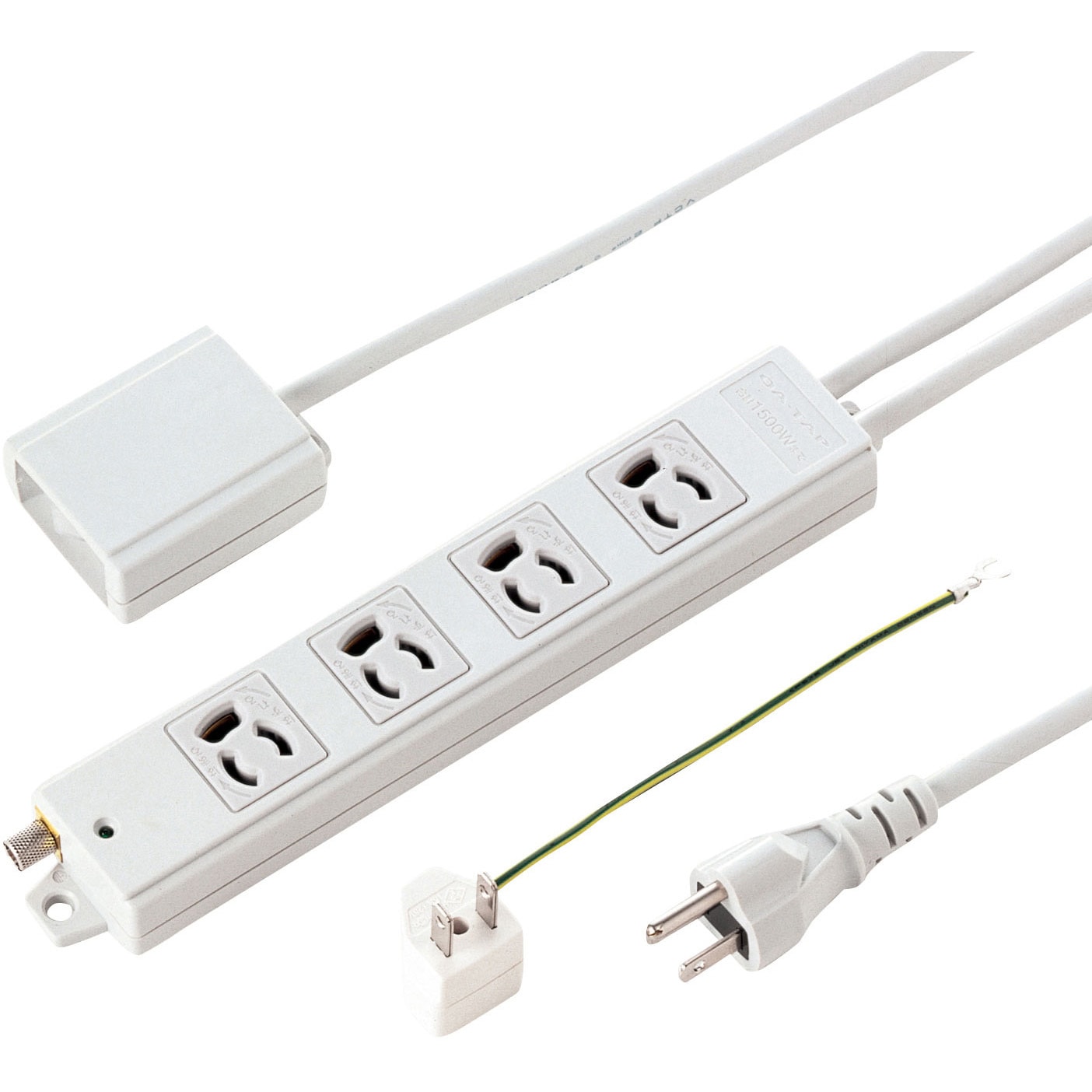 TAP-5433MGN2-3 電源タップ サンワサプライ 4口 3P抜け止め マグネット