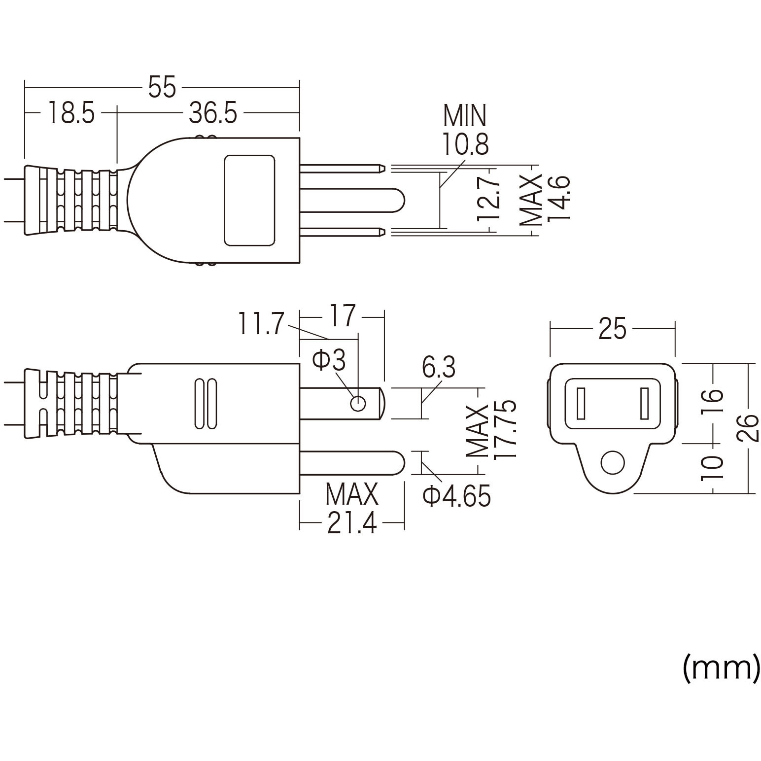 TAP-SH3625MG3P 電源タップ サンワサプライ マグネットあり 3P