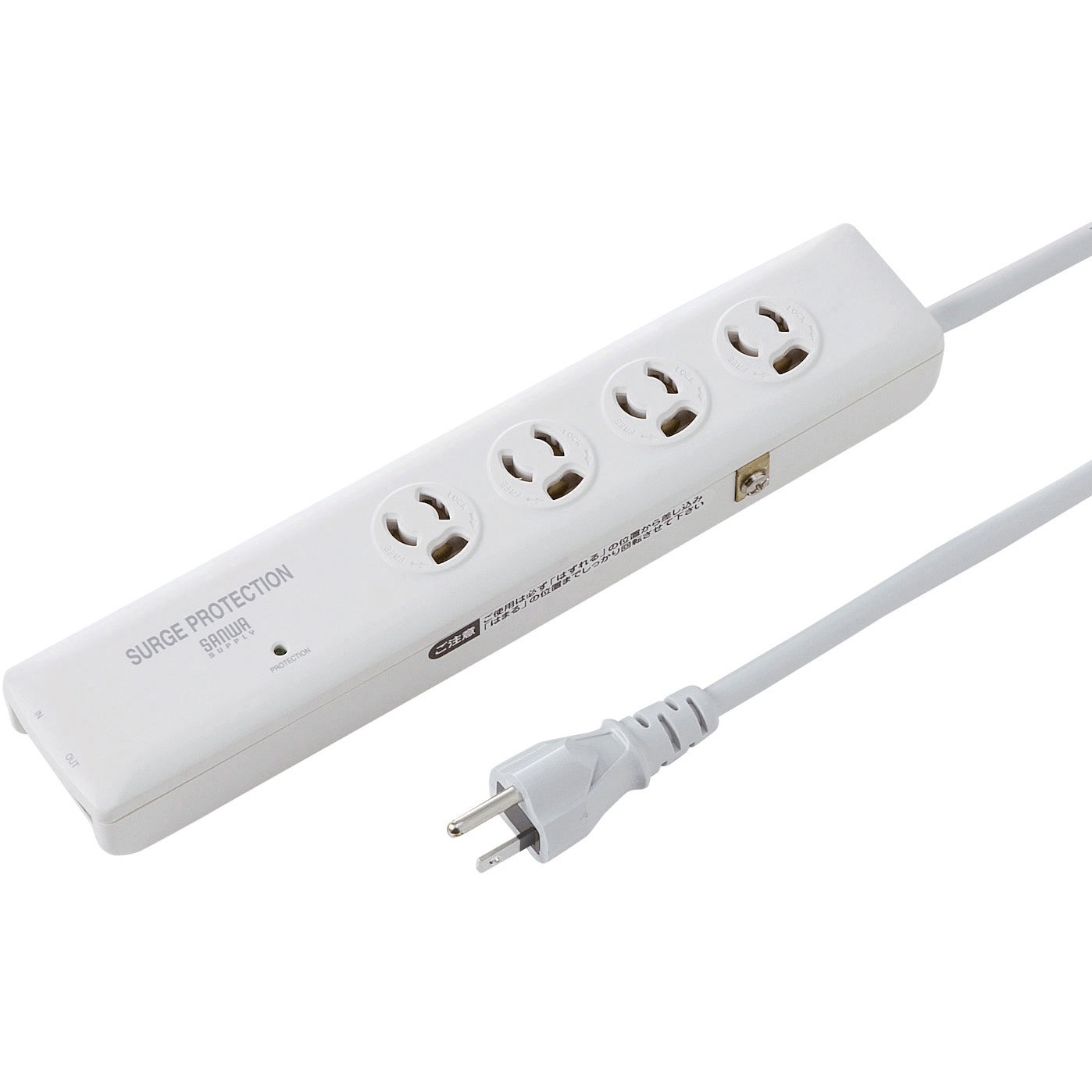 TAP-SP311TEL 電源タップ サンワサプライ マグネットあり 3P抜け止め 対応 4口   TAP-SP311TEL