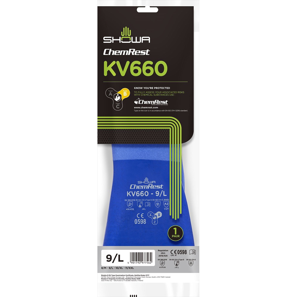 ⚠️専用⚠️手袋　グローブ　新品　未使用　美品 耐切創手袋 KV660 SHOWA(ショーワグローブ) すべり止め付き