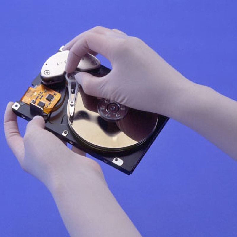 （まとめ）ショーワグローブ B0120ニトリルスタット(パウダーフリー) XL ホワイト B0120-XL 1パック(100枚)〔×5セット〕 ショーワグローブ ニトリルスタット パウダーフリー lサイズ