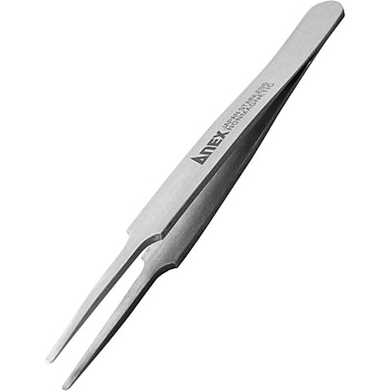 201 高精度ステンレスピンセット SUS304 先丸型 ANEX 先丸型120mm