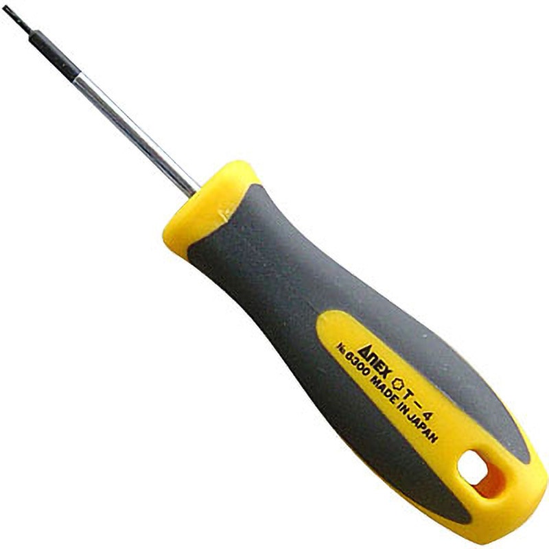 6300-T4 ヘクスローブドライバー ANEX 単品 トルクス(ヘックス