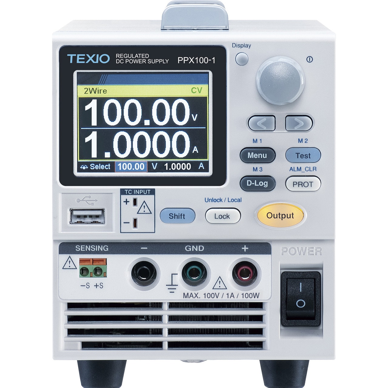 PPX100-1(校正書・トレーサビリティ体系図付) 直流安定化電源 1セット
