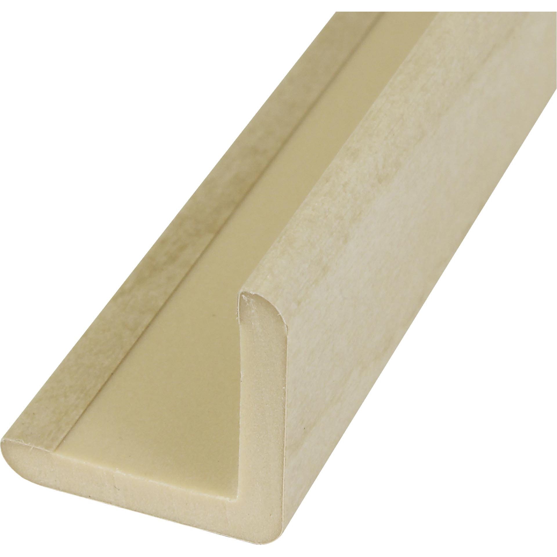 2262 外角 光モール 硬質ABS製 ライトウッド色 長さ1000mm厚さ3mm 1本