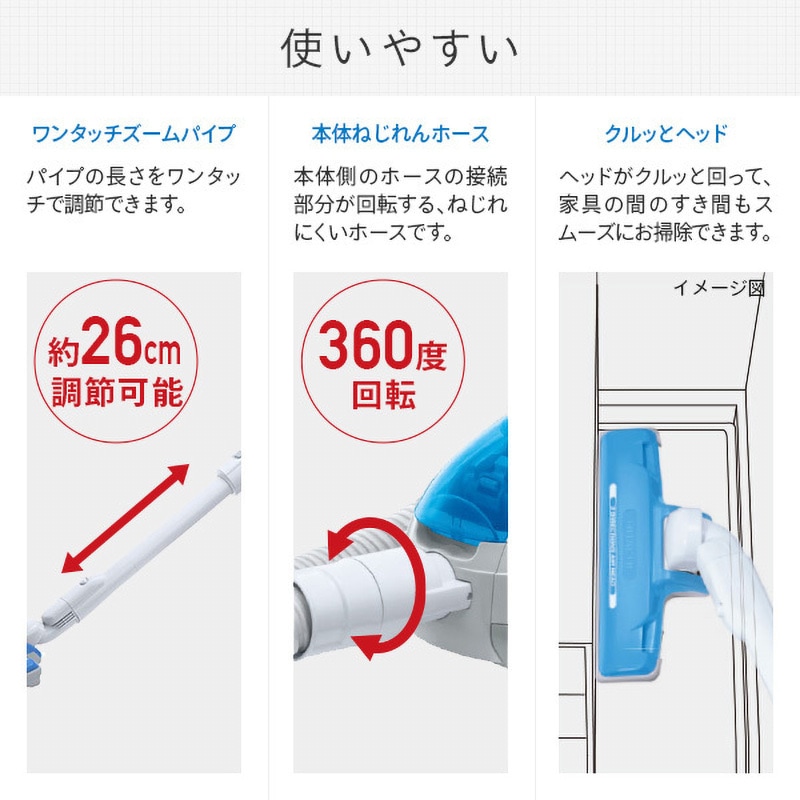 CV-S500(A) サイクロン掃除機 1台 日立グローバルライフ