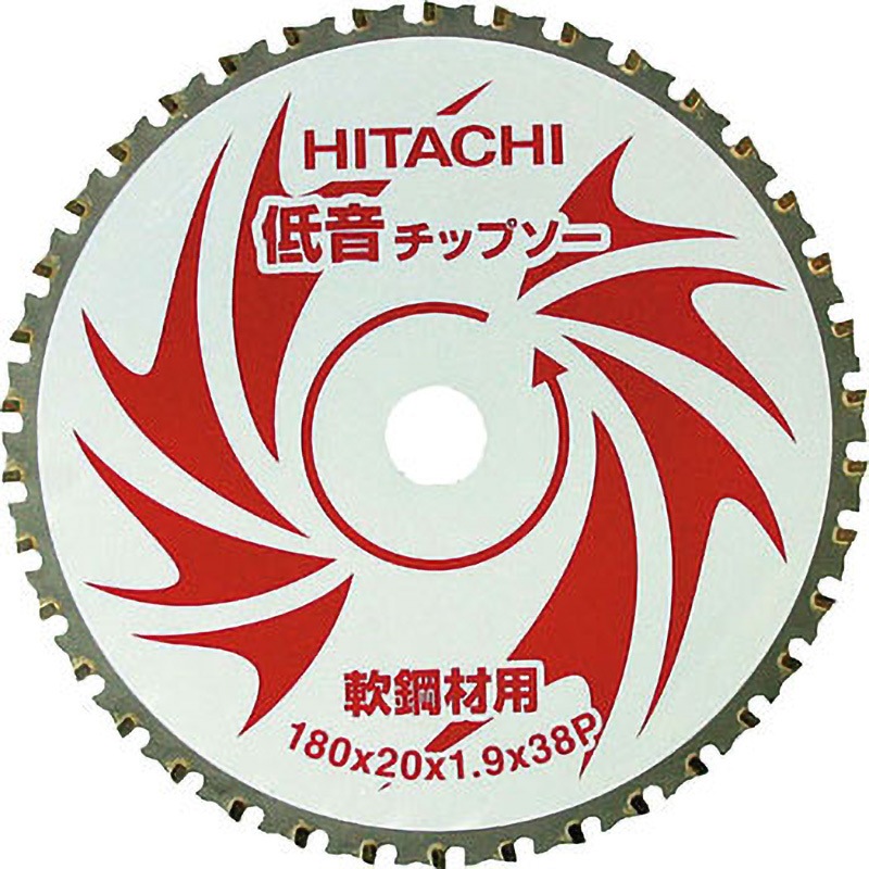0032-9036 チップソー HiKOKI(旧:日立工機) 刃数38P 軟鋼材用 外径 