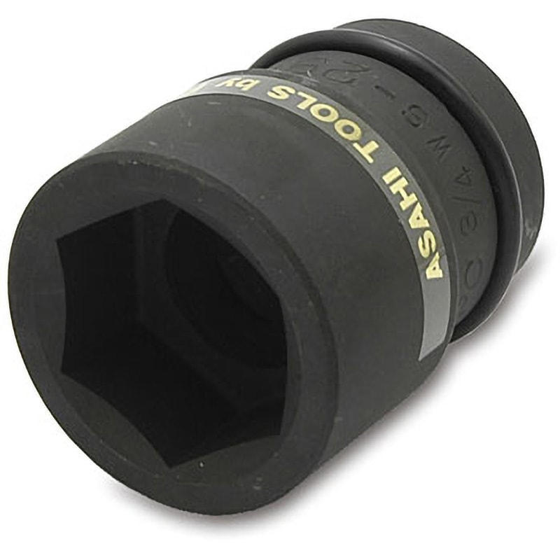 あすつく対応 「直送」 ［JHW4M632］ インパクト用ソケット １／２ ショート ６角 対辺寸法３２ｍｍ ポイント5倍 TONE インパクト用ソケットアダプター 差込角9.5凹×12.7凸 全長32mm