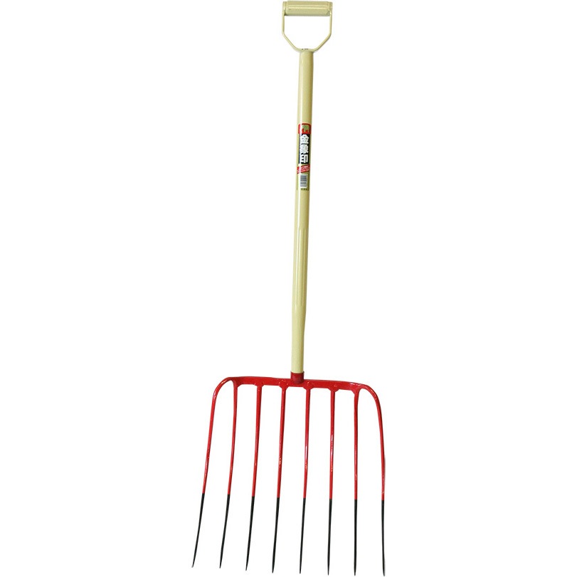 9212 金象印 パイプ サイレージホーク8本爪 浅香工業 全長1210mm長さ(爪部)410mm