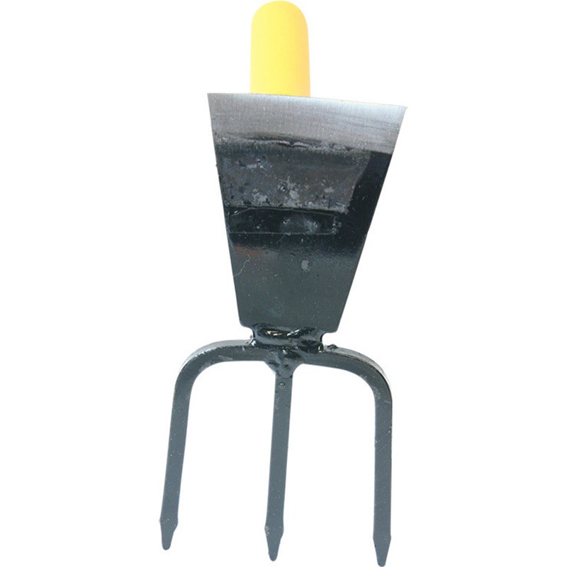 すー 196574 象 片手鍬 イカ型 300ミリ椎柄 グリップ付 1丁 浅香工業 【通販