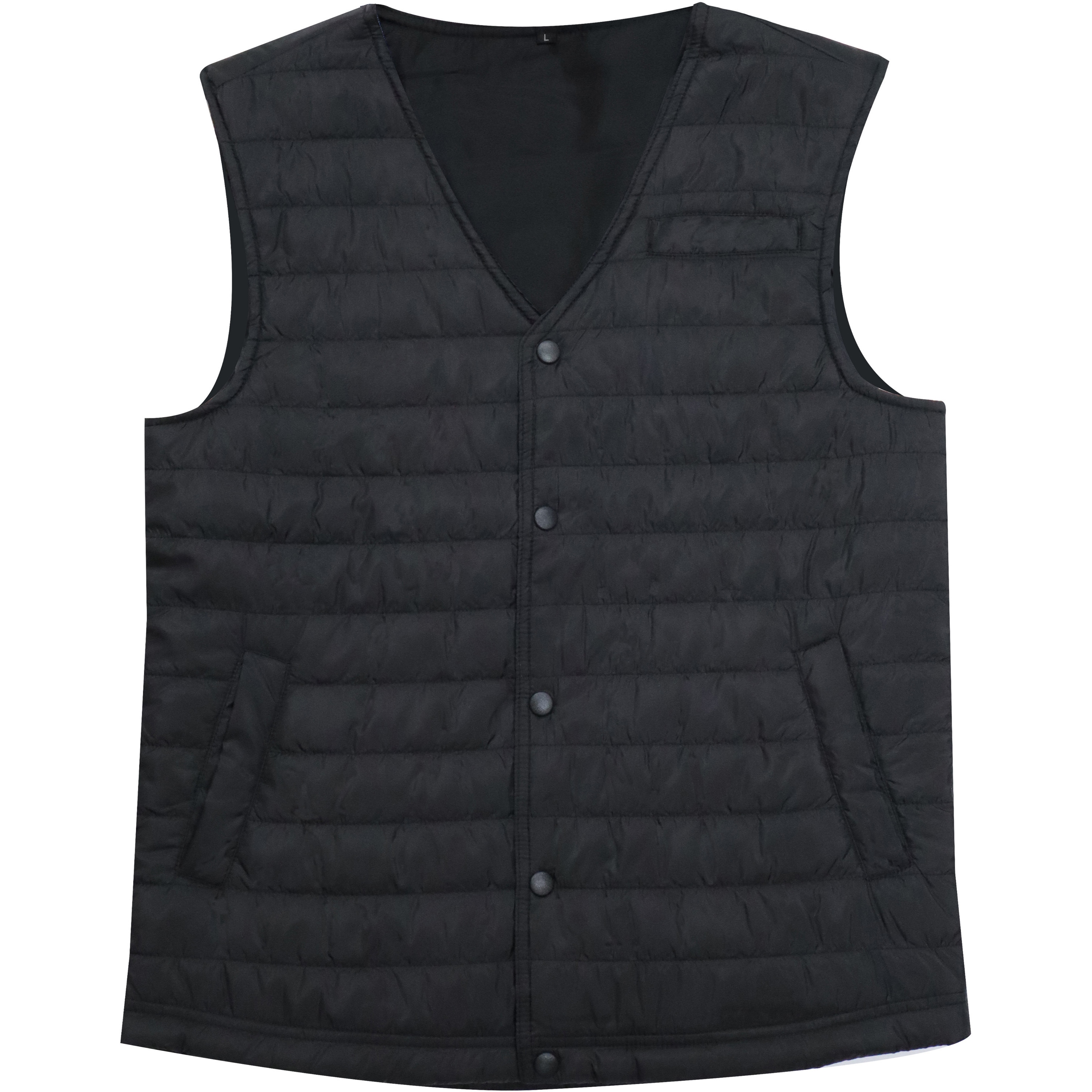 6300021164 中綿ヒーターベスト 室谷 防寒 ブラック色 サイズLL着丈66cm 10,728円