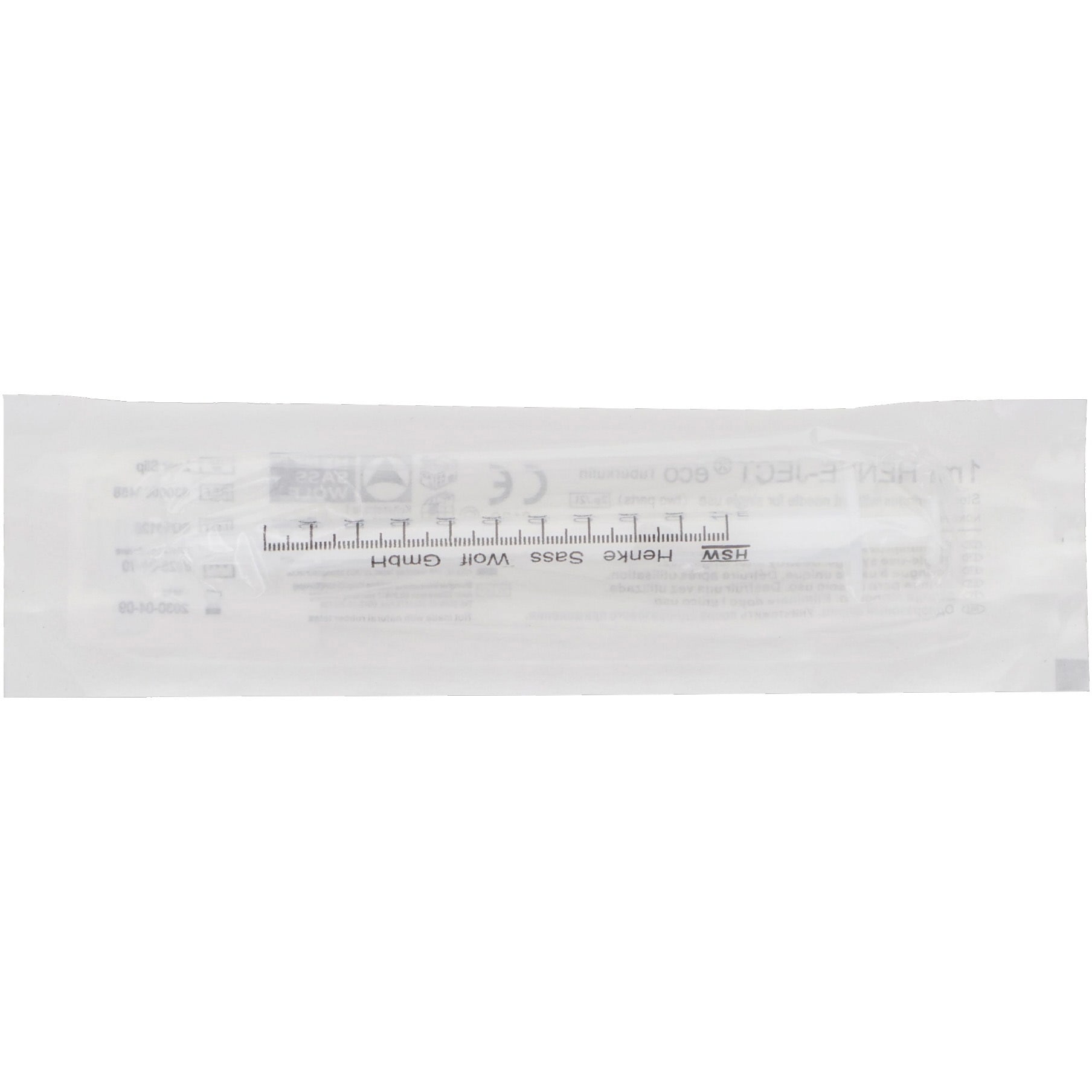 DSN-01 オールプラスチックディスポシリンジ GA(グリーンエース) 1mL 1