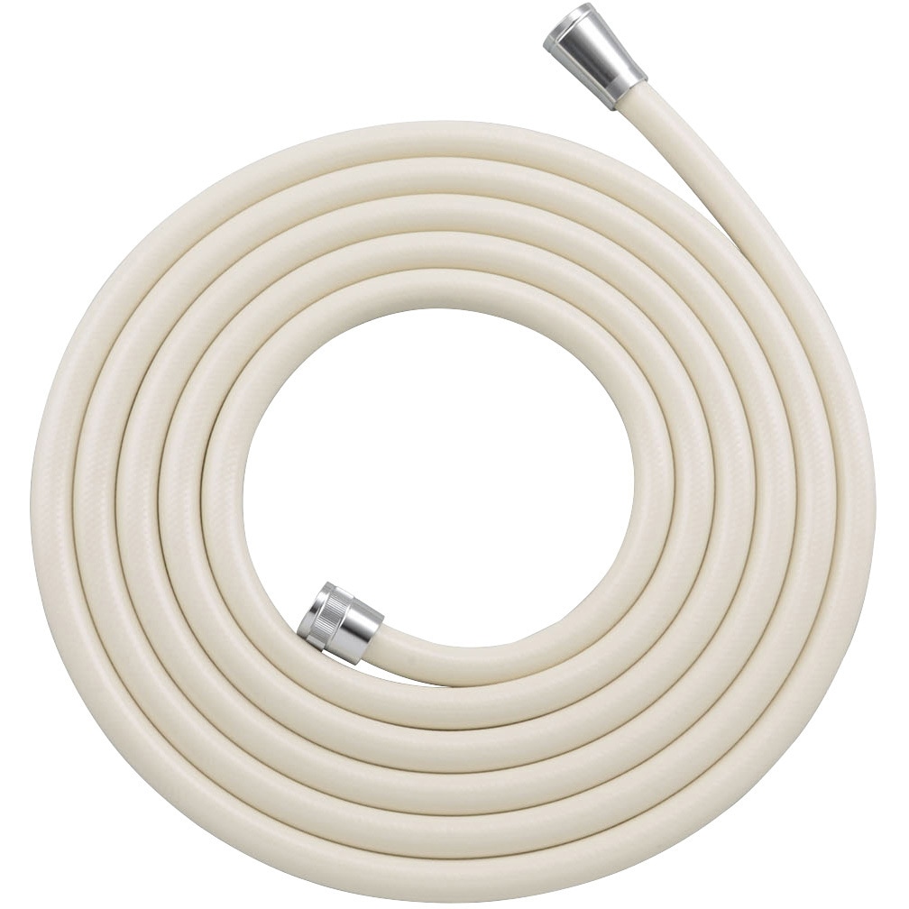 GA-FK110 これカモ シャワーホース 取替用(アダプター付 ほとんどのメーカーに対応 アイボリー) GAONA(ガオナ) ホース長さ3.5m  GA-FK110