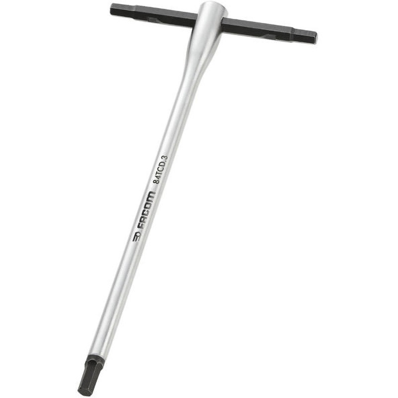 84TCD.5 ハンドル ロング T型 5mm スライディングT-ハンドル ヘックスキーレンチ 84TCD5 1個 FACOM 【通販モノタロウ】