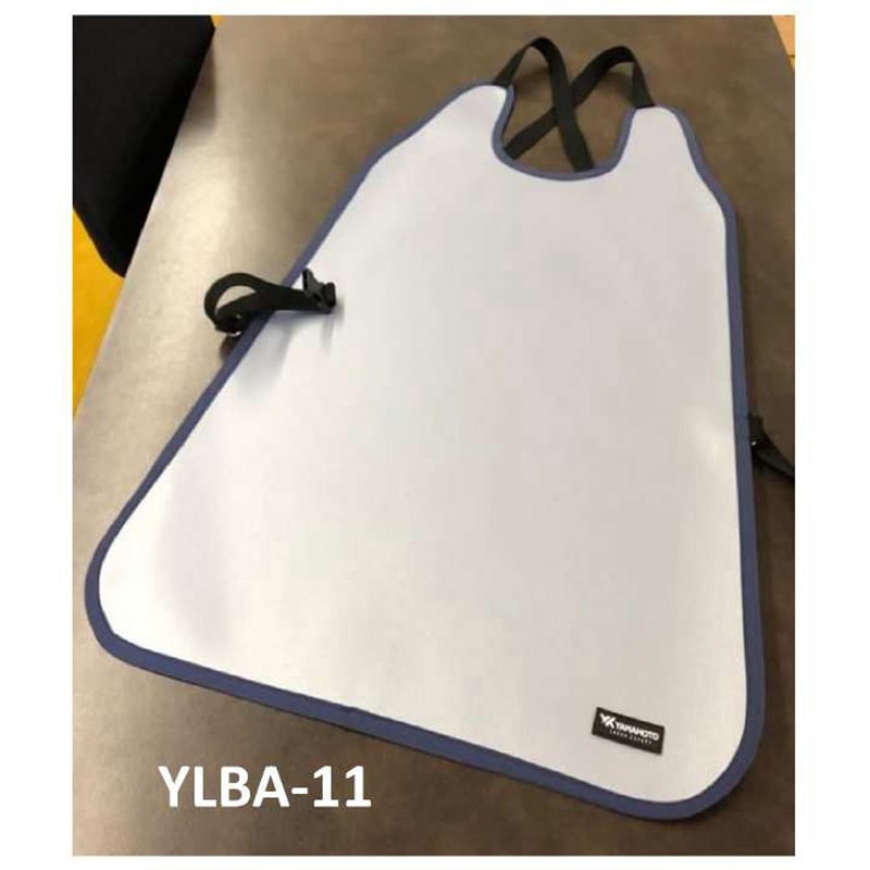 YLBA-11 レーザー保護エプロン(前掛け) 山本光学 ホワイト色 フリーサイズ  YLBA-11