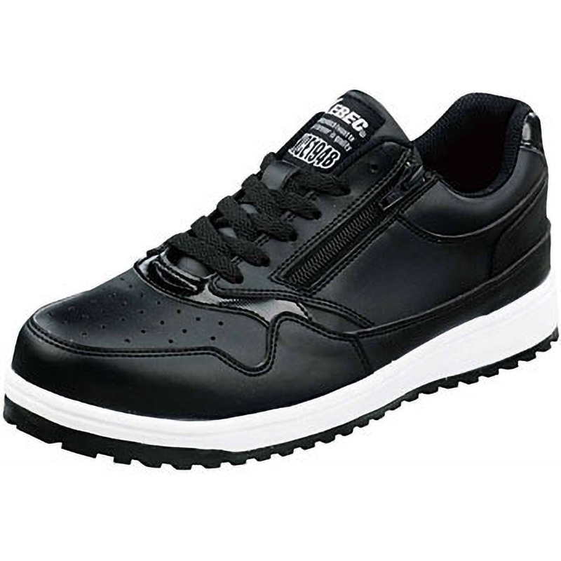 dresseum シューズ　ブラック　黒 85118 安全スニーカー 85118 ジーベック セーフティーシューズ 紐