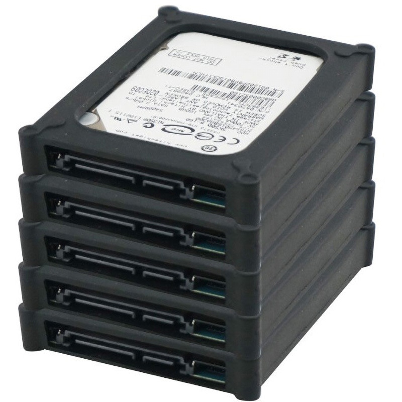 AOK-25SICA-BK 2.5インチSATA/IDE両対応HDDシリコンカバー ITPROTECH