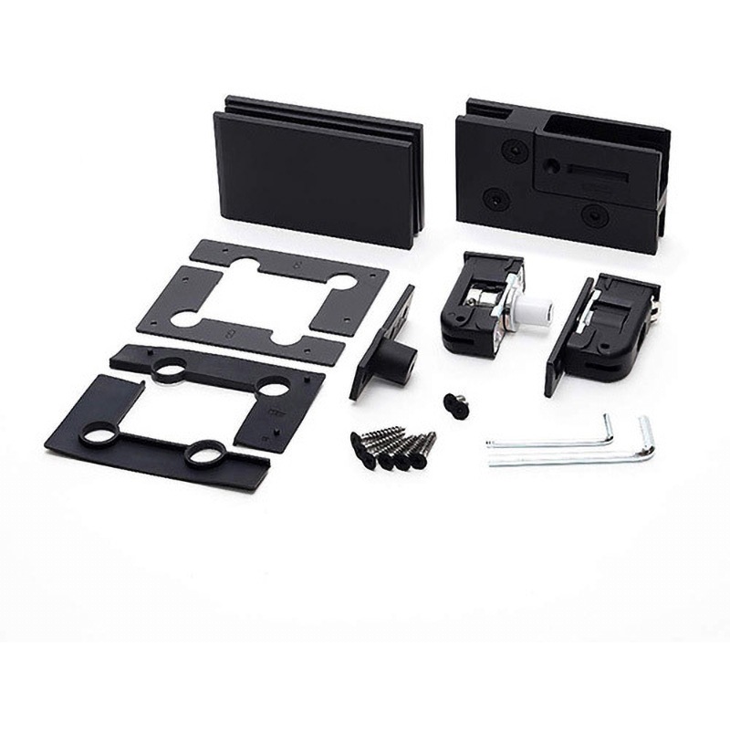 GS-GH50-BL ガラス丁番 GS-GH50型 LAMP(スガツネ工業) 焼付塗装  1セット(2個)