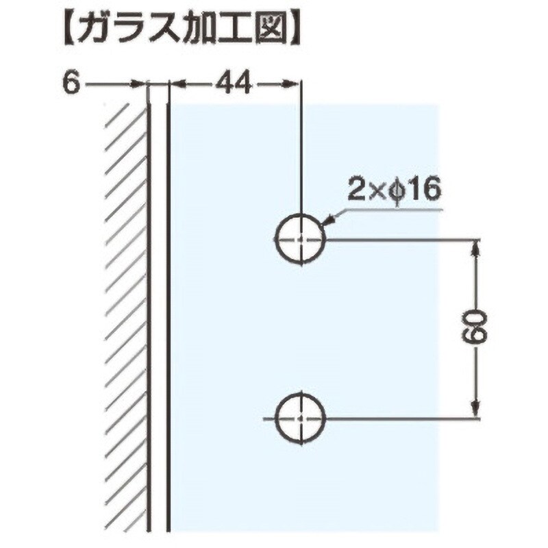 GH-G02-L ステンレス鋼製ガラスドア用グラビティー丁番 GH-G02型 GH-G02-L ステンレス鋼製ガラスドア用グラビティー丁番 GH-G02型
