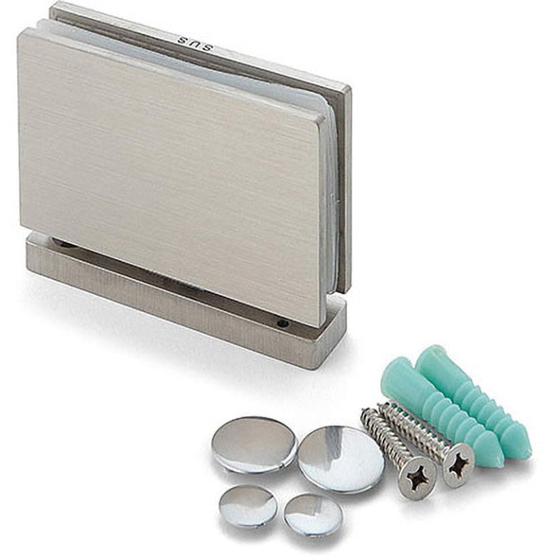 ビーハイブオールガラスビンテージ ステンレス鋼製ガラス扉用ピボットヒンジ BK1142F型 LAMP